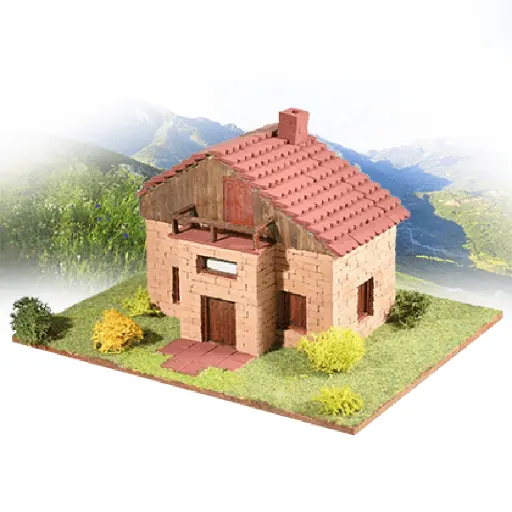 [KE30222] Kit de construction en céramique pour villa toscane - Keranova 30222 - HO 1/87