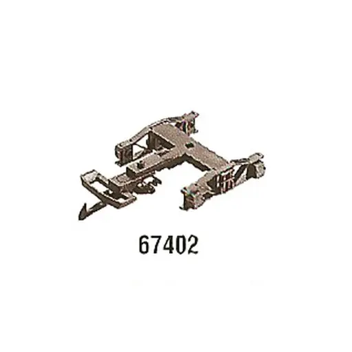 [LG67402] 2 ensembles bogies  + attelages