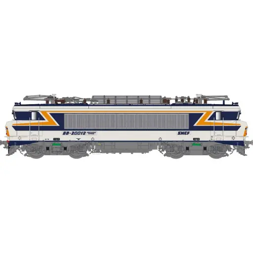 [LS11698] Locomotive électrique BB 20012, livrée gris argent bleu, TEN/chamois 432, plaques, dépôt Strasbourg - LS Models 11698 - HO 1/87 - SNCF - Ep IV - Analogique - 3R