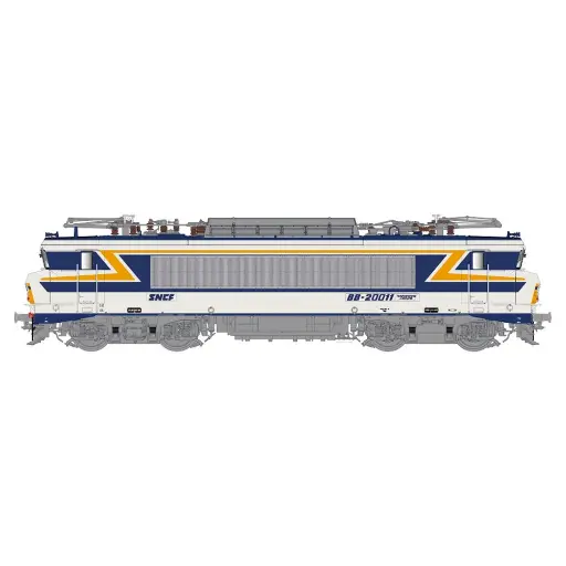 [LS11199S] Locomotive électrique BB 20011, livrée gris argent bleu, TEN/chamois 432, plaques, dépôt Strasbourg - LS Models 11199S - HO 1/87 - SNCF - Ep IV - Digital sound - 2R