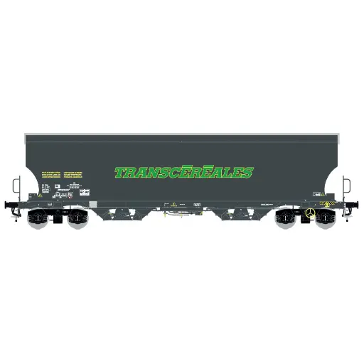 [LS30590] Wagon céréalier Tagnpps, gris foncé, Transcéréales - LS Models 30590 - HO 1/87 - F-CTC - Ep VI - 2R