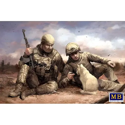 [MB35230] Lot de 2 Soldats Russo-Ukrainien - Master Box 35230 Ltd - 1/35