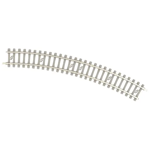 [TR14522] Rail courbe traverses béton - Minitrix 14522 - N 1/160 - Code 60 - Rayon 228,2mm - 2R