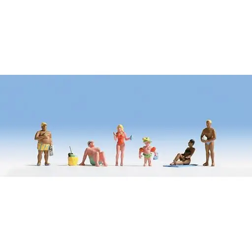 [NO15850] 6 baigneurs, 6 personnages