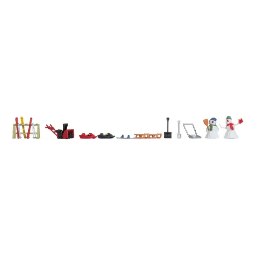 [NO14836] Accessoires d'hiver - Noch 14836 - HO 1/87