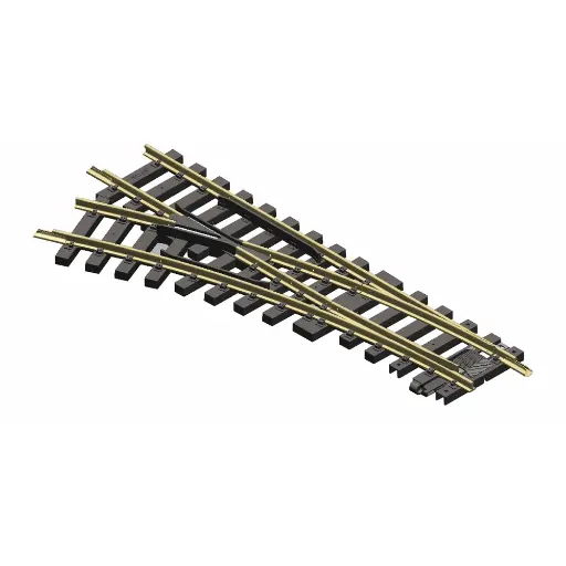 [PI35228] Aiguillage Gauche PIKO G 35228 - 22,5° R3 - Rayon 920 mm - G 1 : 22.5