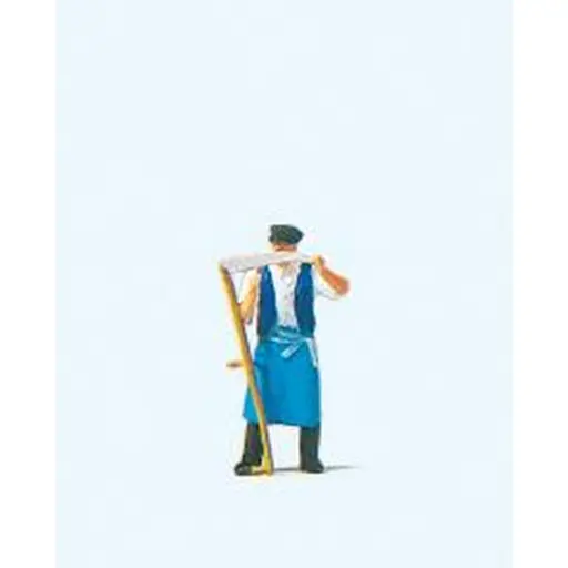 [PR28041] Employé Agricole + Faux - PREISER 28041 - HO : 1/87