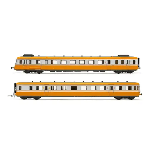 [HN2636] Autorail Diesel RGP 2 modernisé + remorque - Arnold HN2636 - SNCF - N 1/160 - EP IV - Analogique - 2R