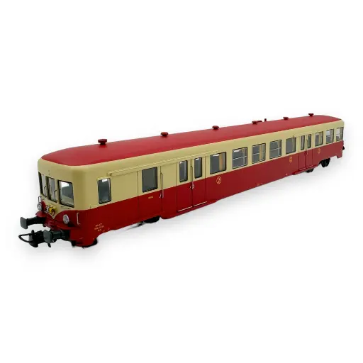 [R37.HO41264] Remorque renforcée d'autorail ZR BD 27135 - R37 HO41264 - HO 1/87 - SNCF - IV - Analogique - 2R