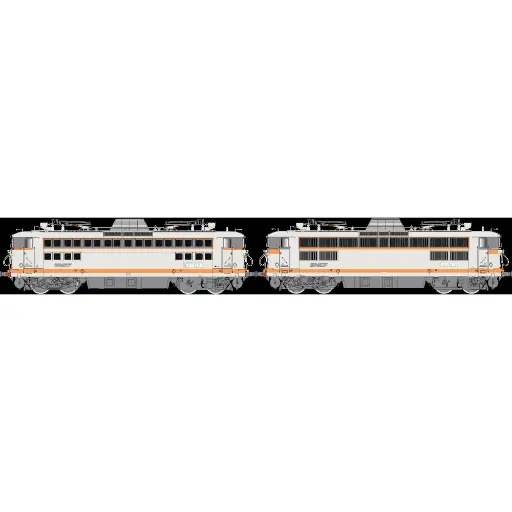 [R37.HO41080DS] Couplage de Locomotives Électriques BB 408760 + BB 408784 - R37 HO 41080DS - HO 1/87 - SNCF - EP V - Digital Sound - DCC