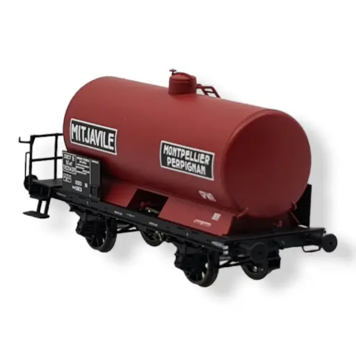 [REWB711] Wagon citerne OCEM 19 de la SNCF, livrée MITJAVILE - REE Modèles WB-711 - HO 1/87e