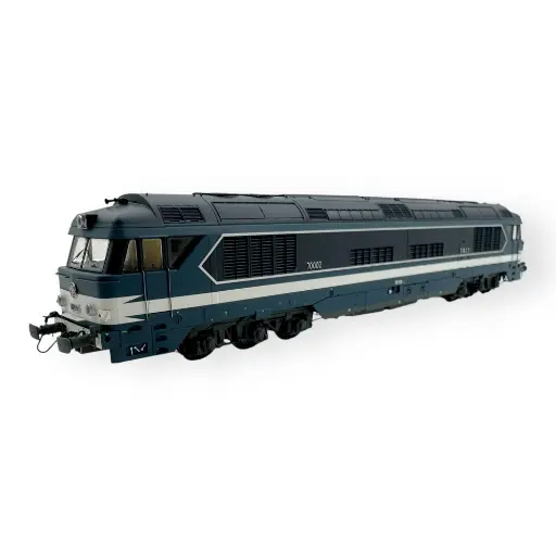 [RECC70002SAC] Locomotive diesel CC 70002 - Ree Modèles CC70002SAC - HO 1/87 - SNCF - Ep III - Digital sound + fumée - 3R