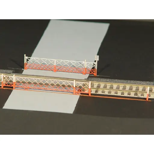 [REVOI004] 2 Barrières PN Roulantes + 2 Pivotantes - Régions et Compagnies VOI004 - HO 1/87