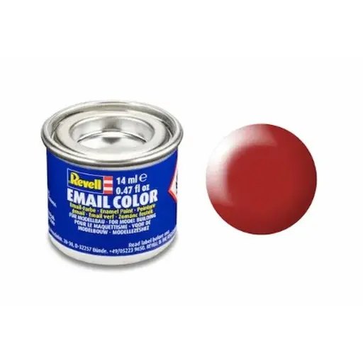 [RERV32330] Peinture Émaillée Rouge Feu Semi-Brillant RAL 3000, 14ml - Revell 32330