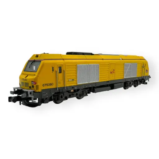 [RR675080D] Locomotive diesel BB 75080 Infra, sans moteur - Rocky rail 675080D - N 1/160 - SNCF - Ep VI