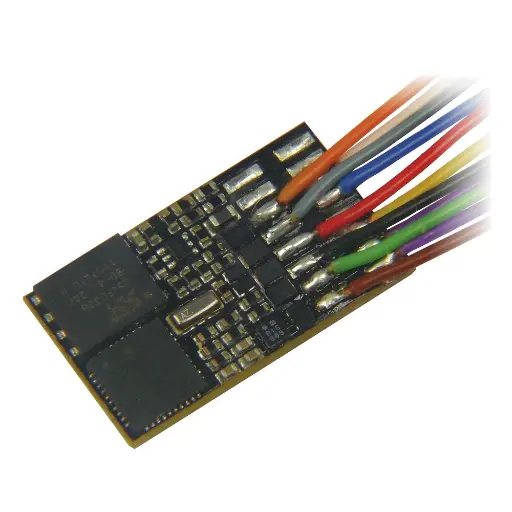 [RO10892] Décodeur sonore Zimo 8 broches (NEM 652), multi-protocole, compatible NMRA