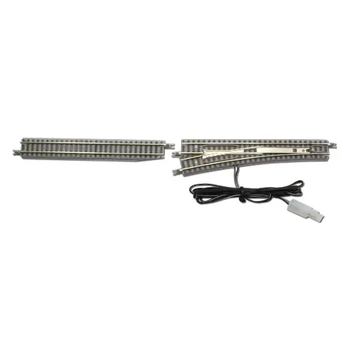 [RO7297039] Aiguillage gauche électrique, R490 mm, 13°, 110 mm - Rokuhan 7297039 - Z 1/220