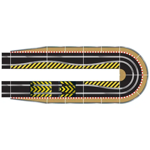 [SCC8514] Pack d'extension Ultimate - Scalextric C8514 - I 1/32 - 26 éléments Slot Racing