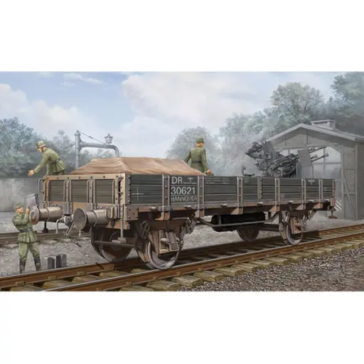 [TR01518] Télécabine des chemins de fer allemands (côté intérieur) - Trumpeter 01518 - 1/35