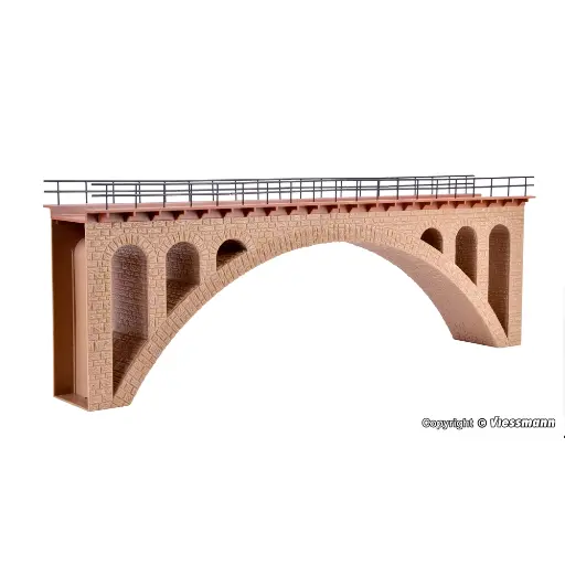 [VO42549] Pont ferroviaire en brique miniature - Vollmer 42549 - HO 1/87