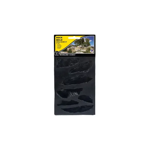 [WOC1233] Moule pour rochers - Woodland Scenics C1233 - Toutes échelles