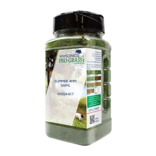 [WSG4-017] Fibres herbe d'été - WWScenics WSG4-017 - 4 mm - 500 mL