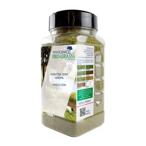 [WSG2-036] Fibres herbe d'hiver - WWScenics WSG2-036 - 2 mm - 1000 mL
